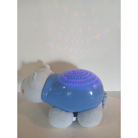 VTech Lil Critters Soothing Starlight Hippo Music White Noise Nursery Rhyme BLUE - Picture 9 of 16